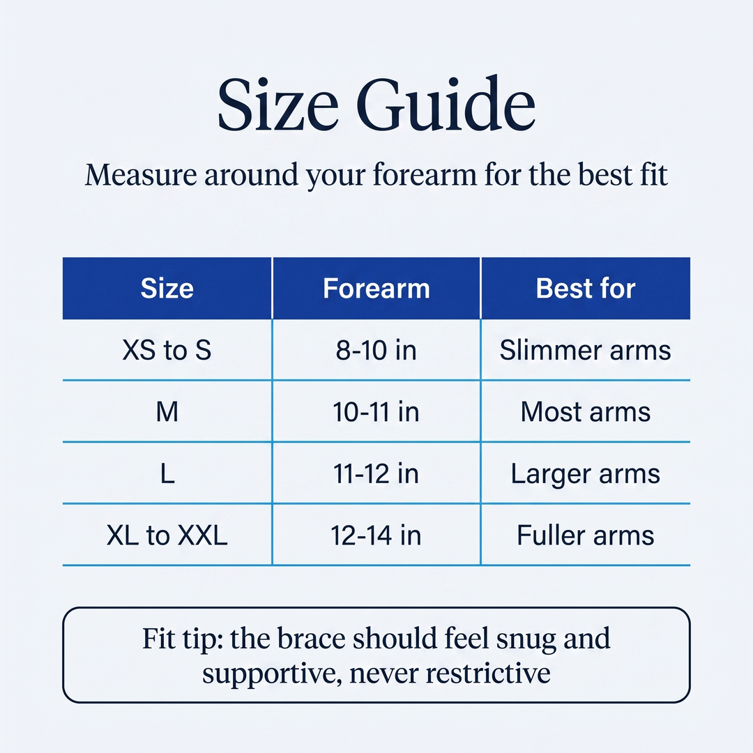 Choose your size with confidence