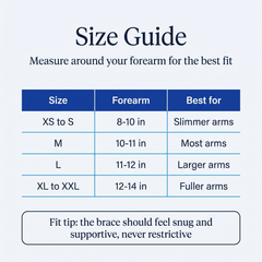Choose your size with confidence