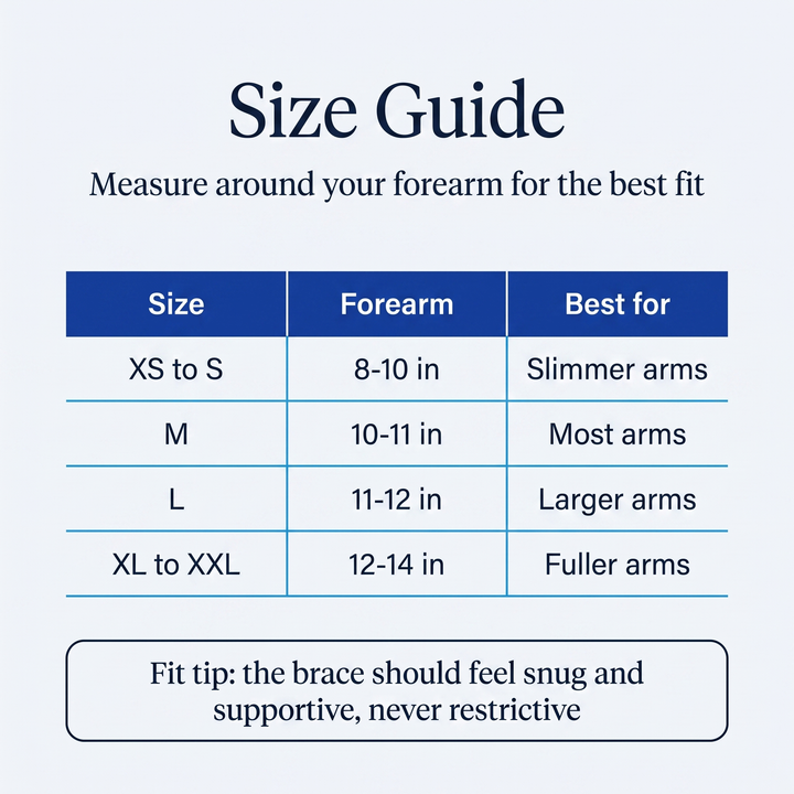 Choose your size with confidence