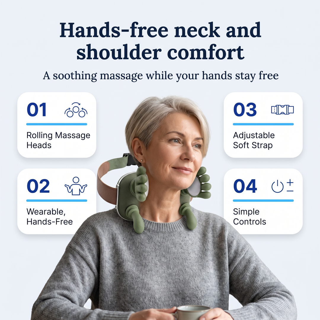 Soothing, hands-free relief