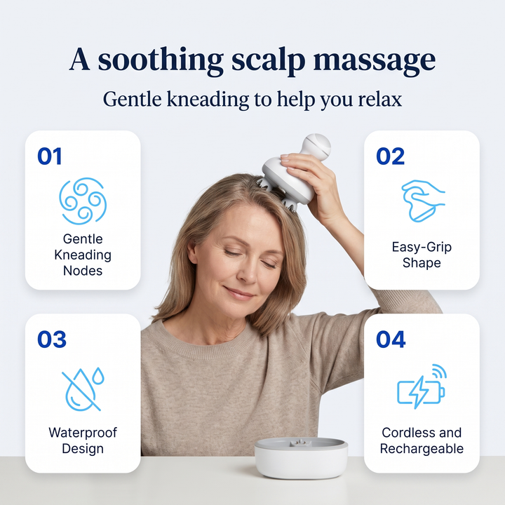 Gentle kneading to help you relax