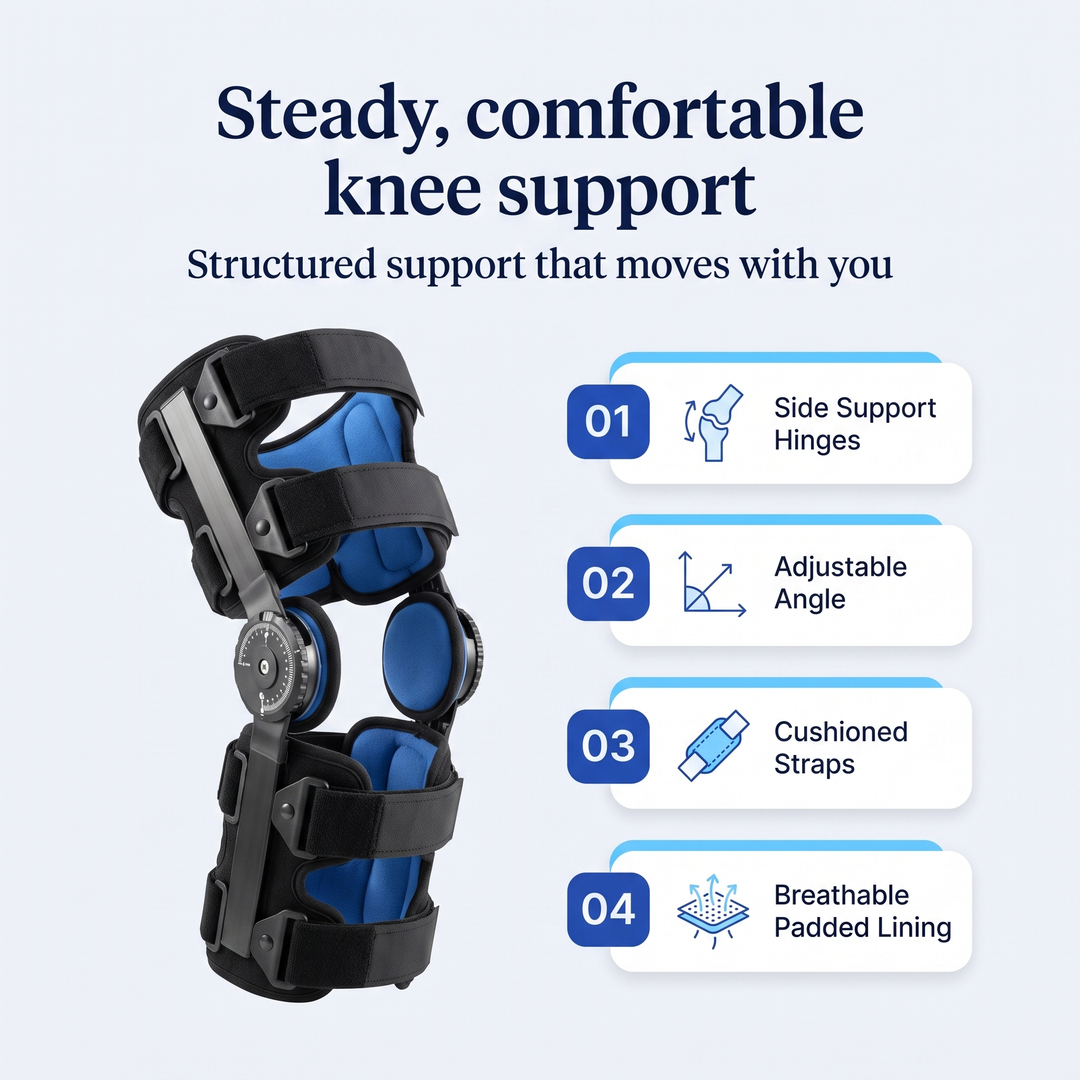 Structured support that moves with you