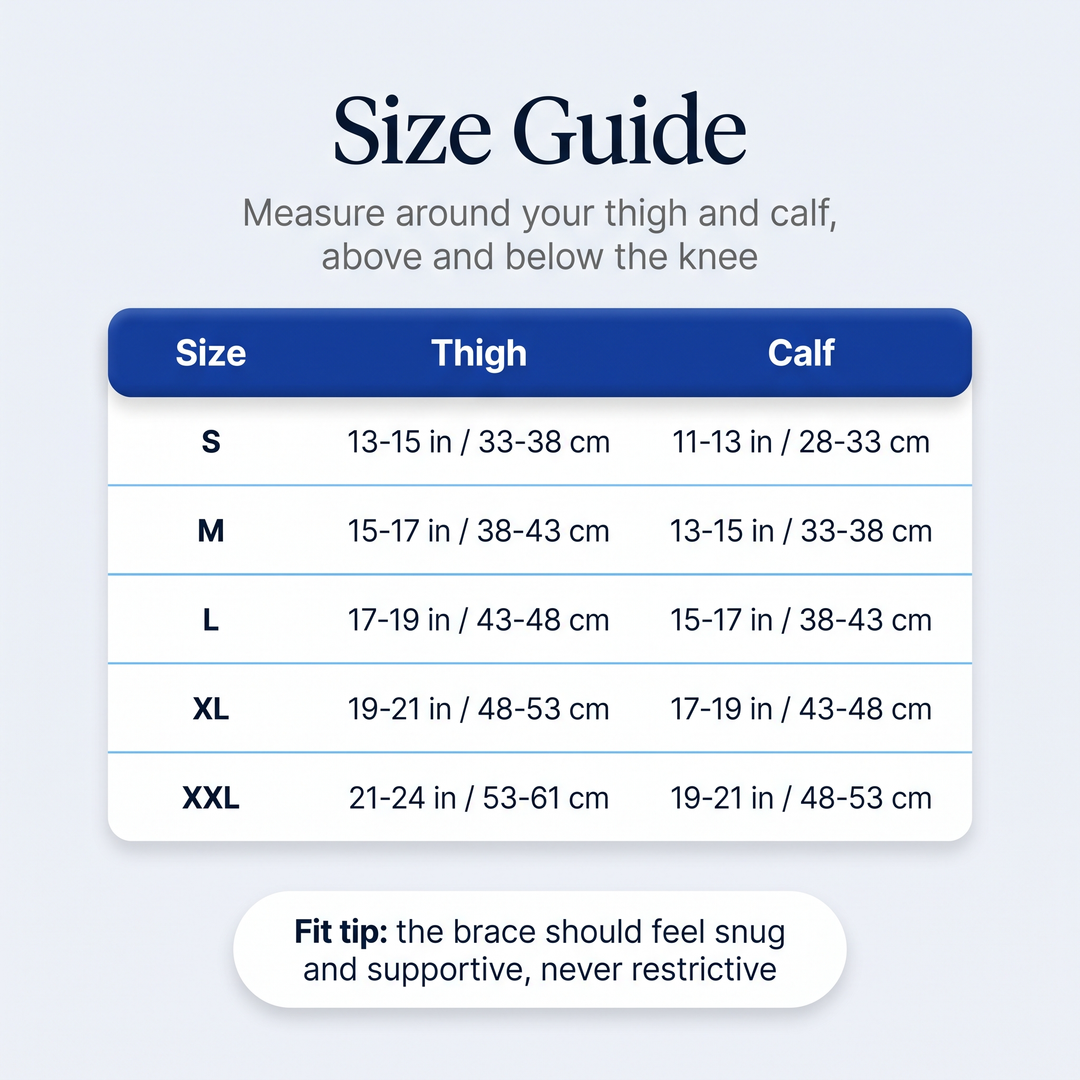 Choose your size with confidence