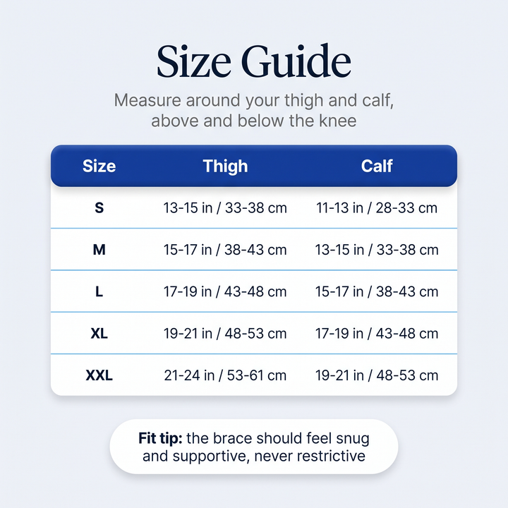 Choose your size with confidence