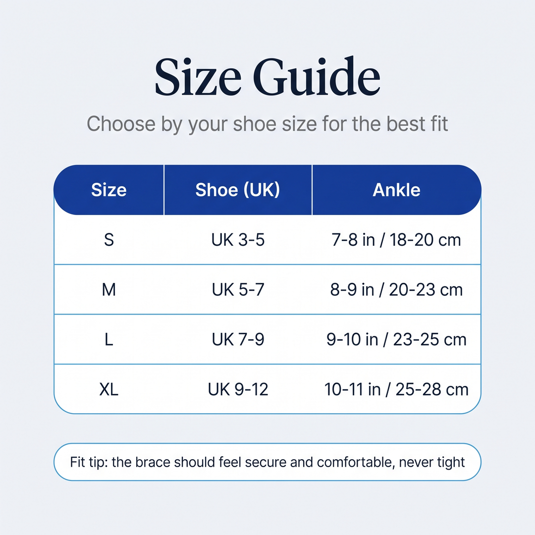 Choose your size with confidence