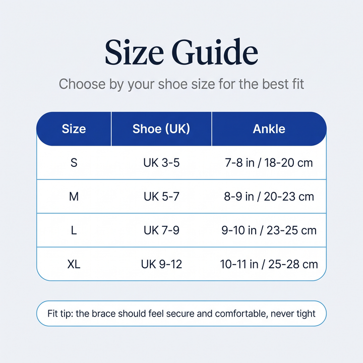 Choose your size with confidence