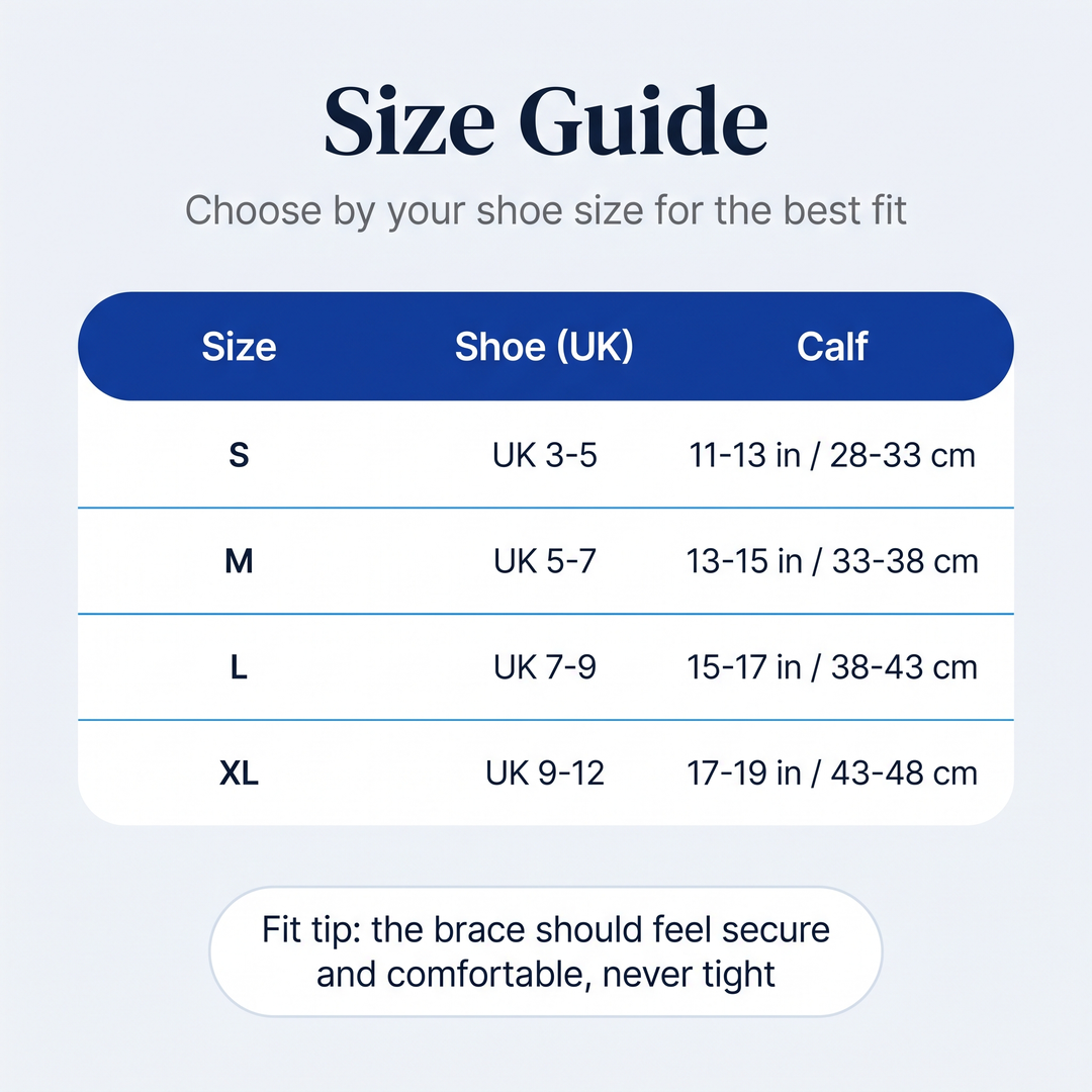 Choose your size with confidence