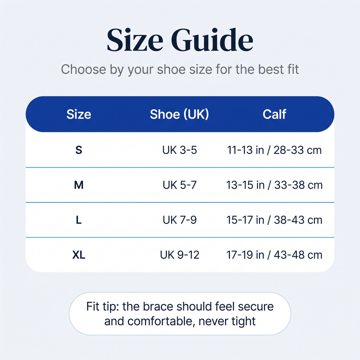 Choose your size with confidence