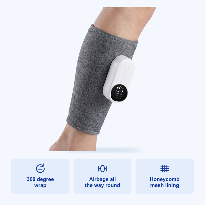 Cordless Leg Massager with Air Compression and Heat