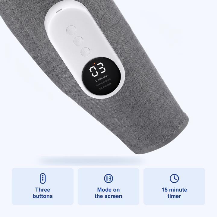 Cordless Leg Massager with Air Compression and Heat