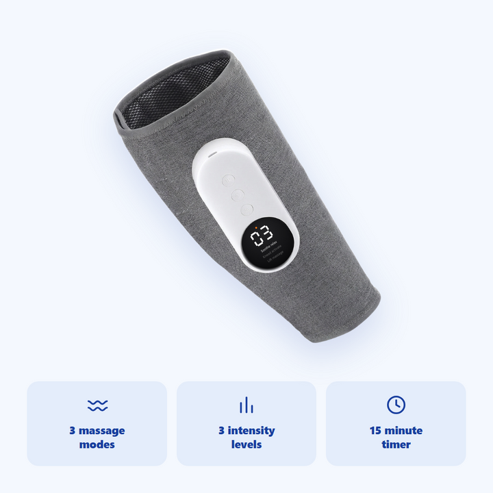 Cordless Leg Massager with Air Compression and Heat