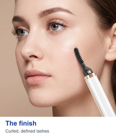 The finish: curled, defined lashes