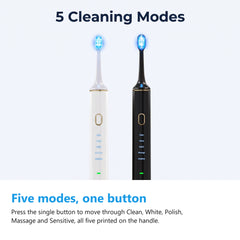Five cleaning modes