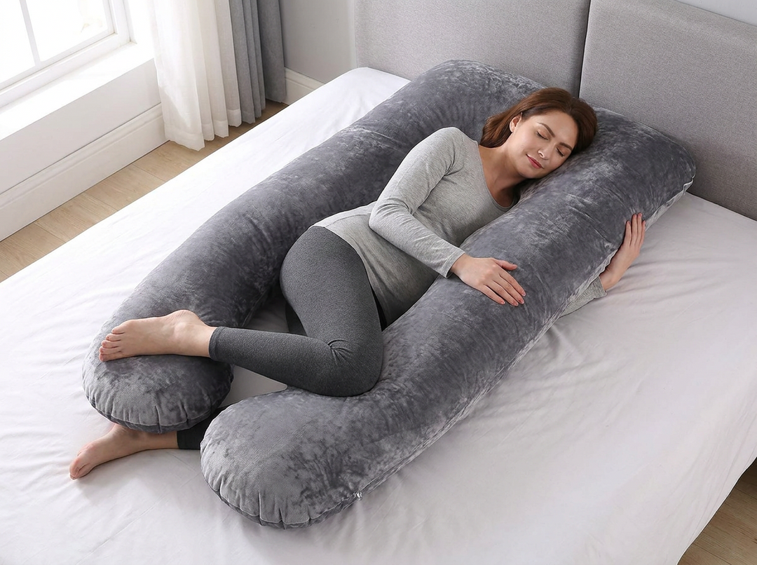 U Shaped Pregnancy Pillow with Full Body Support