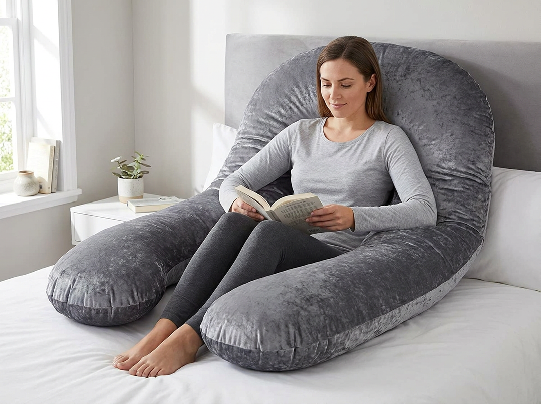 U Shaped Pregnancy Pillow with Full Body Support