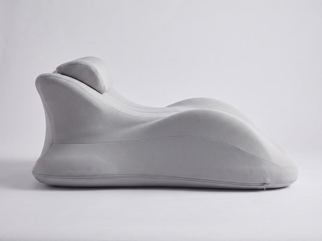 Memory Foam Reading Wedge Pillow with Detachable Headrest