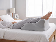 Memory Foam Reading Wedge Pillow with Detachable Headrest