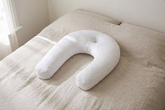 U Shaped Side Sleeping Pillow with Arm Rest Gap