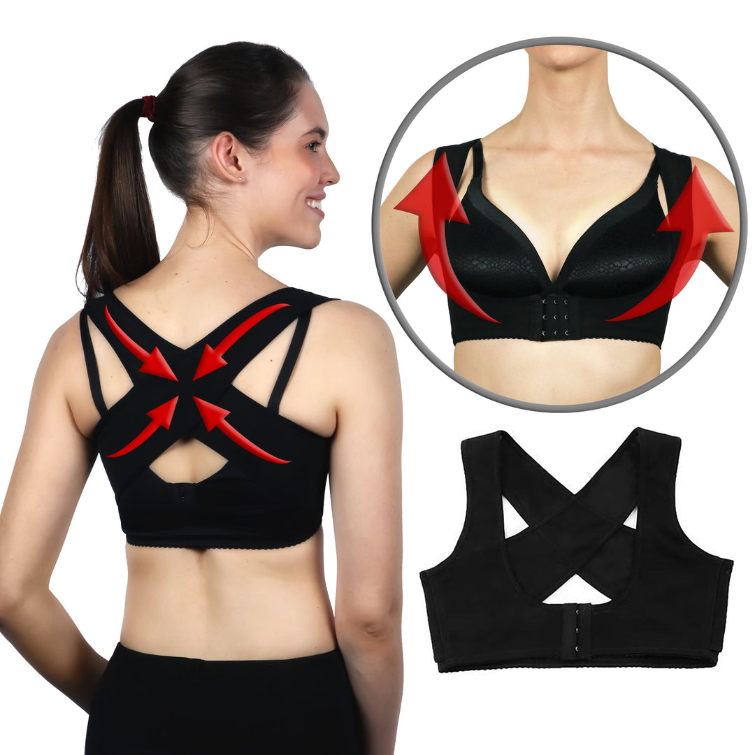 Women's Upper Back Support & Posture Correction Band
