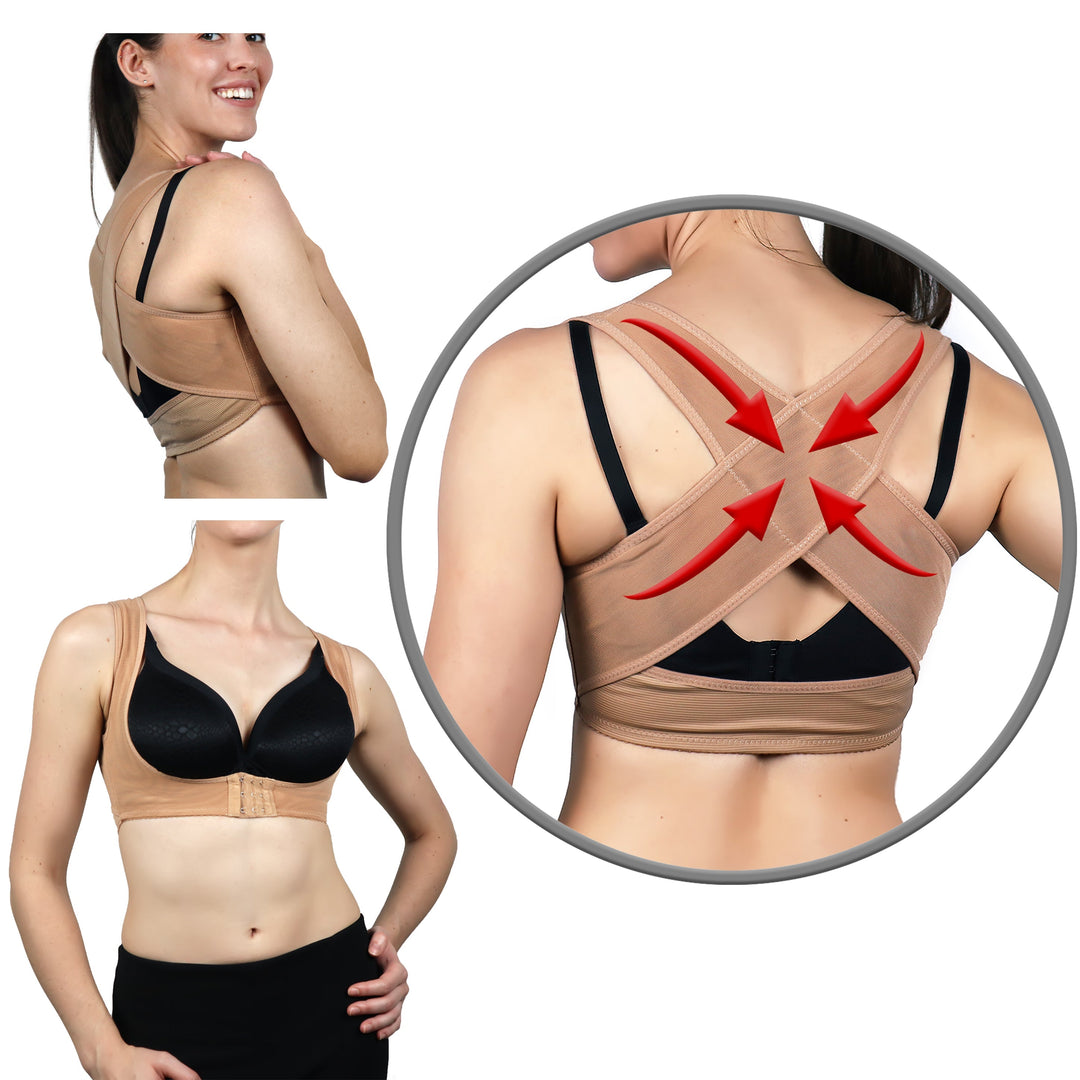 Women's Upper Back Support & Posture Correction Band