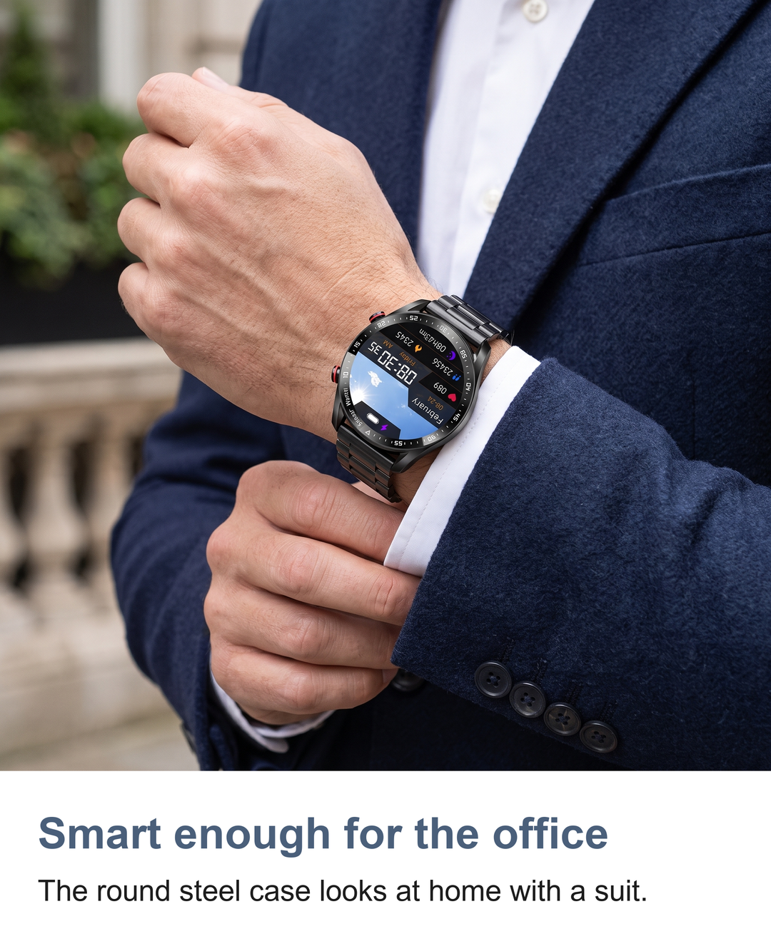 Smart watch for men: Smart enough for the office