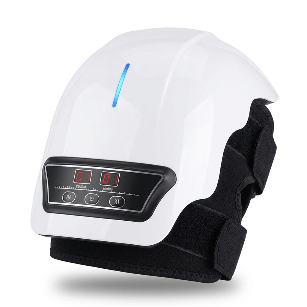 Cordless Heated Knee Massager with Vibration