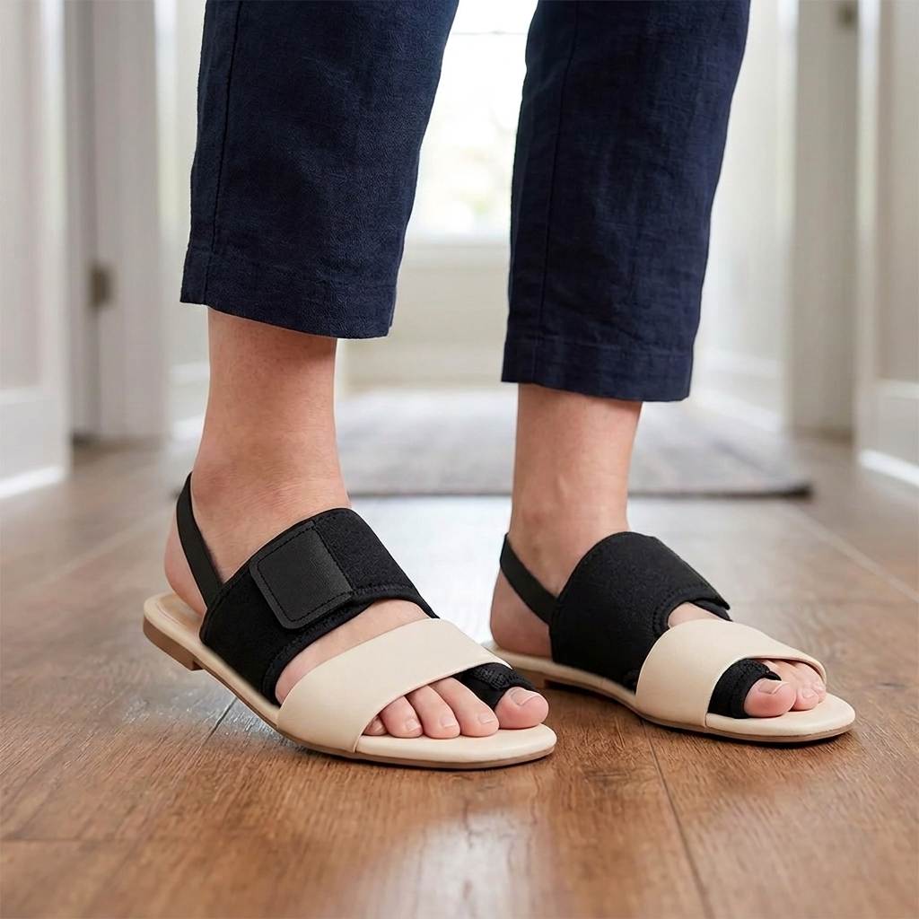 Slim enough to keep on in your sandals