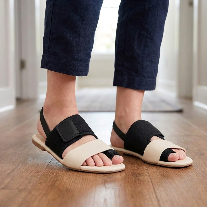 Slim enough to keep on in your sandals