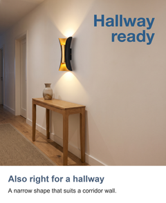 Also right for a hallway: A narrow shape that suits a corridor wall.